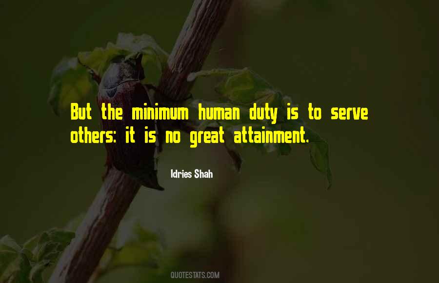 To Serve Humanity Quotes #1697898