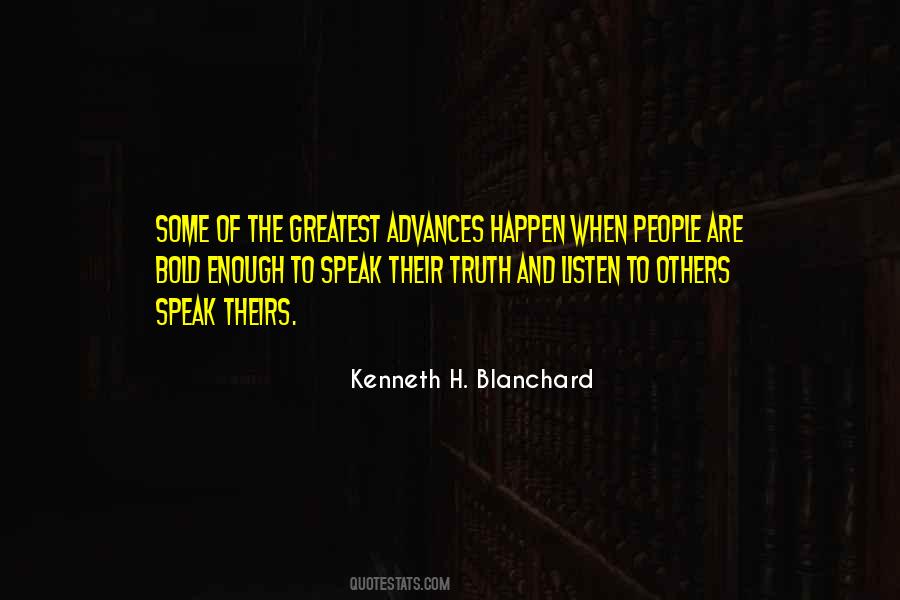 To Speak The Truth Quotes #7779