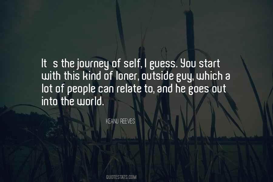To Start A Journey Quotes #373396