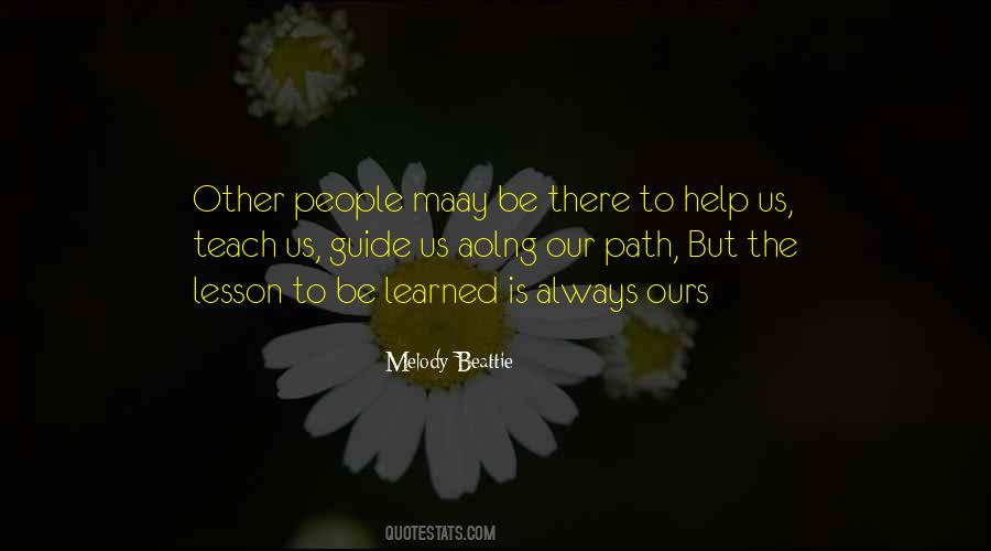 To Teach A Lesson Quotes #1088007