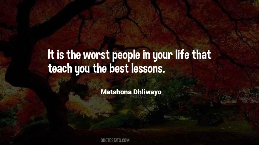 To Teach A Lesson Quotes #700134