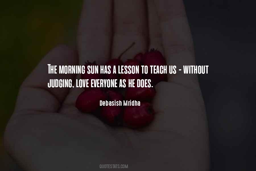 To Teach A Lesson Quotes #7978