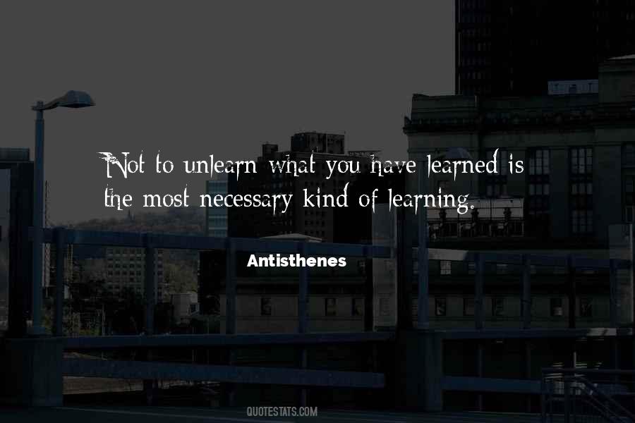 To Unlearn Quotes #89520