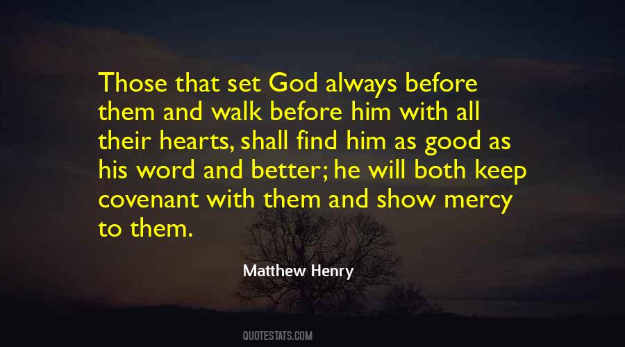 To Walk With God Quotes #148667