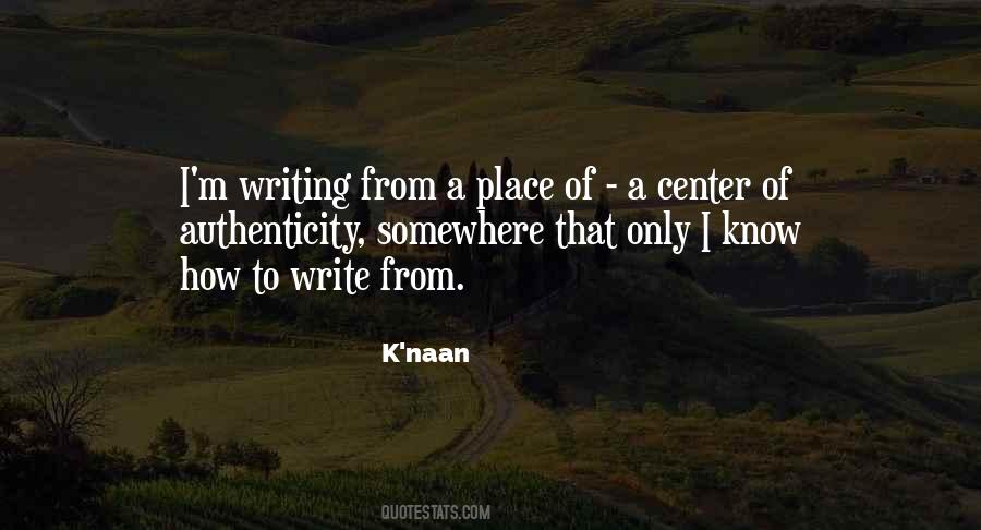 To Write Quotes #1799046