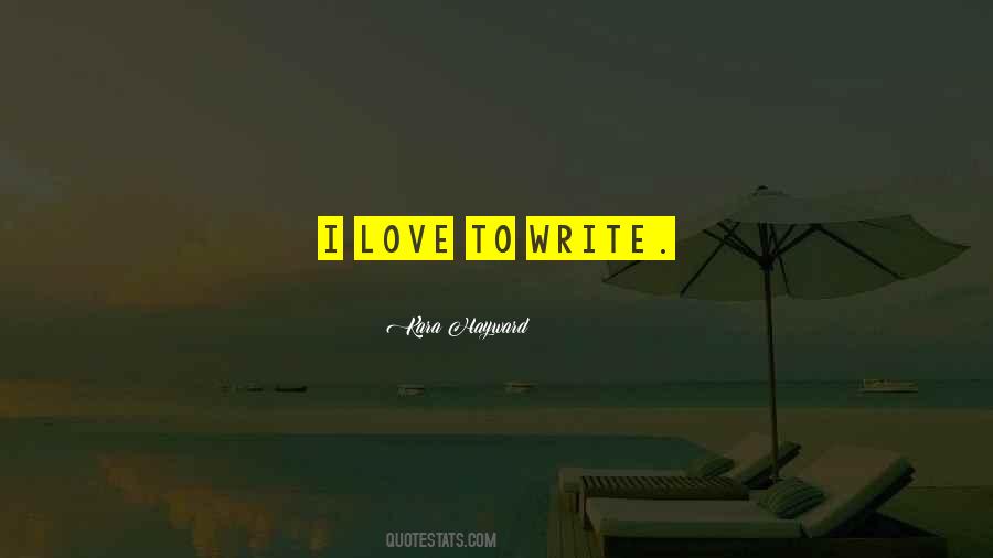 To Write Quotes #1818005