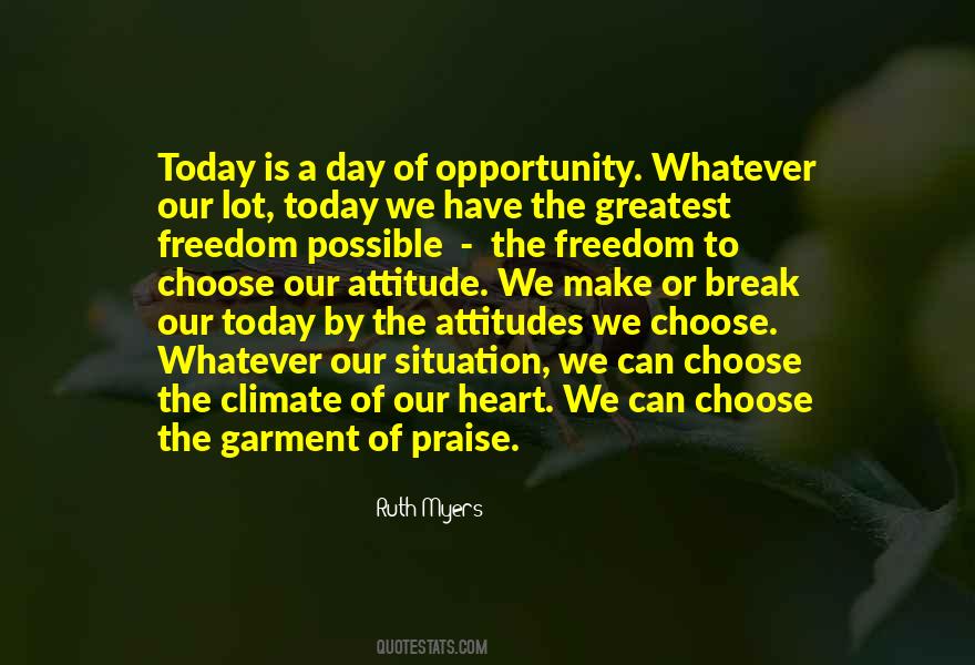 Today I Choose Me Quotes #644137