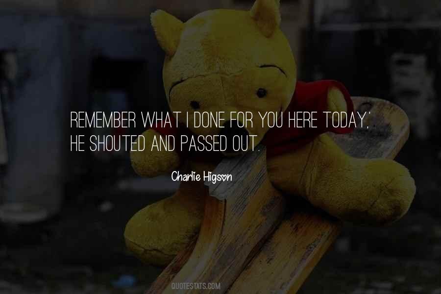 Today I Remember You Quotes #901489