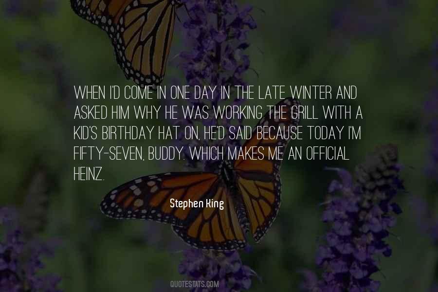 Today Is Not My Birthday Quotes #233166