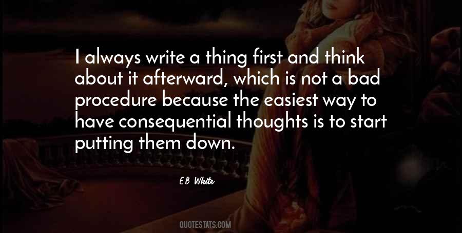 Quotes About Bad Thoughts #833879
