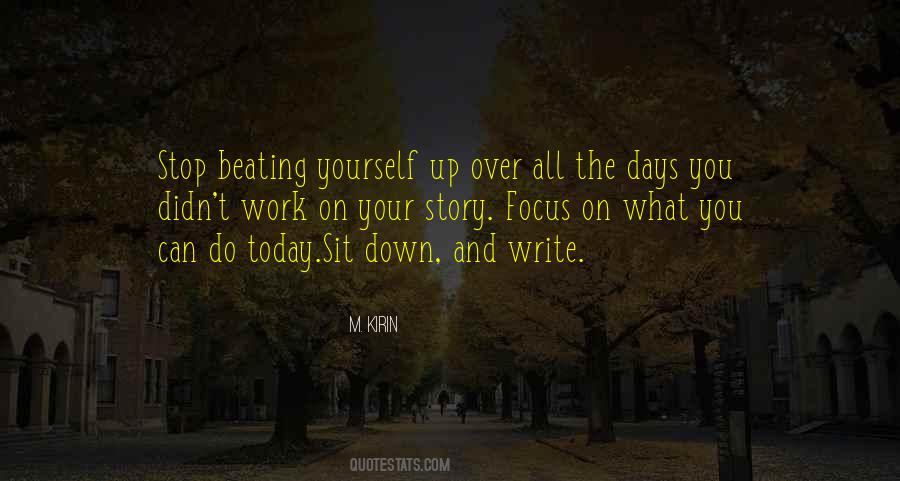 Today Just One Those Days Quotes #140160