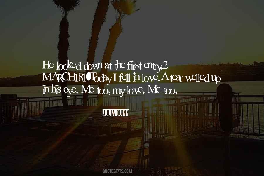 Today My Love Quotes #1496837