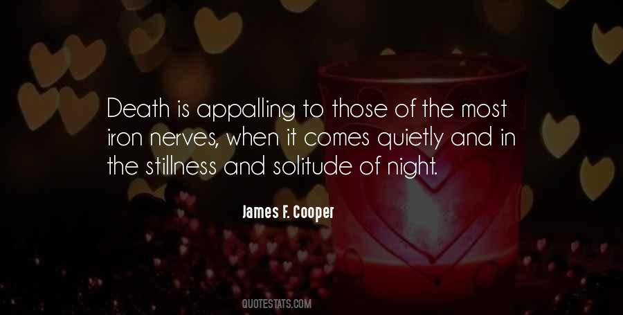 Quotes About Stillness Of Night #1199525