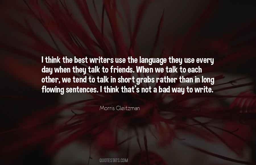 Quotes About Bad Writers #1066171