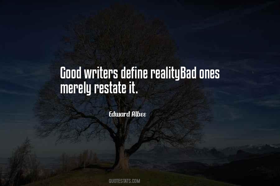 Quotes About Bad Writers #1695795