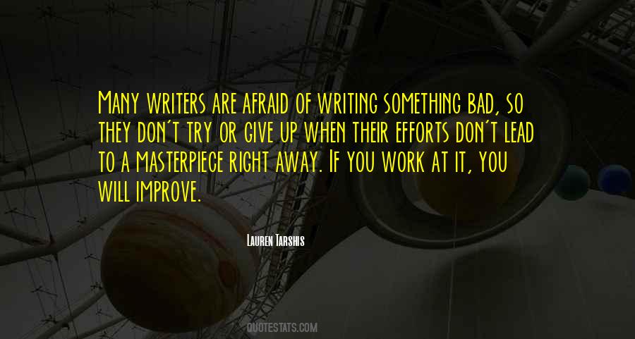 Quotes About Bad Writers #18752
