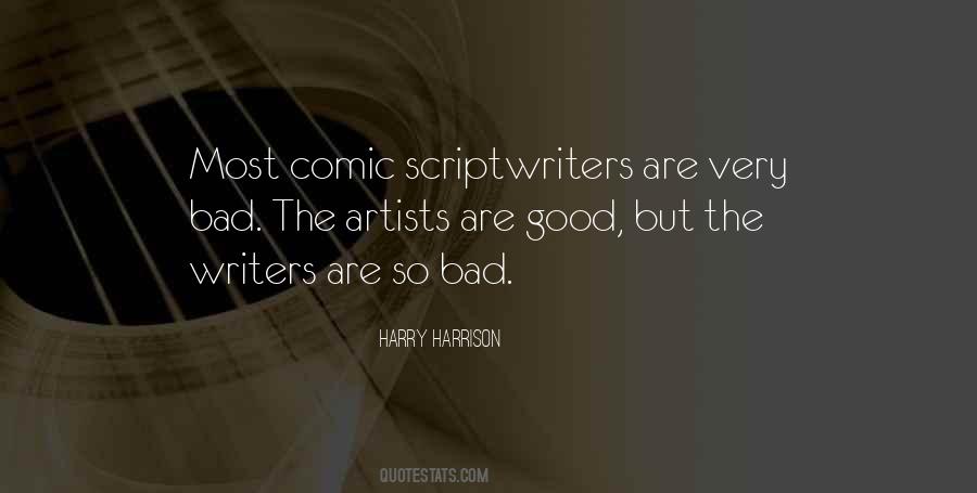 Quotes About Bad Writers #429803