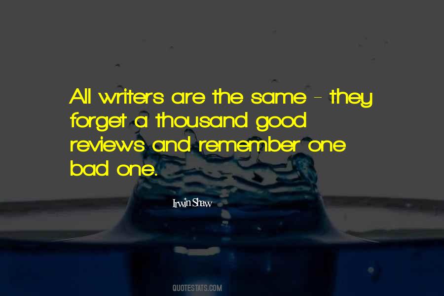 Quotes About Bad Writers #869096