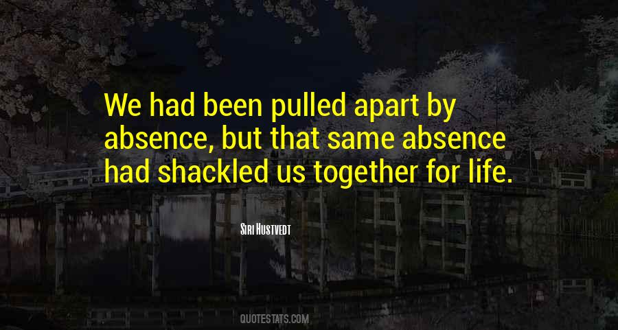 Together But Apart Quotes #750783