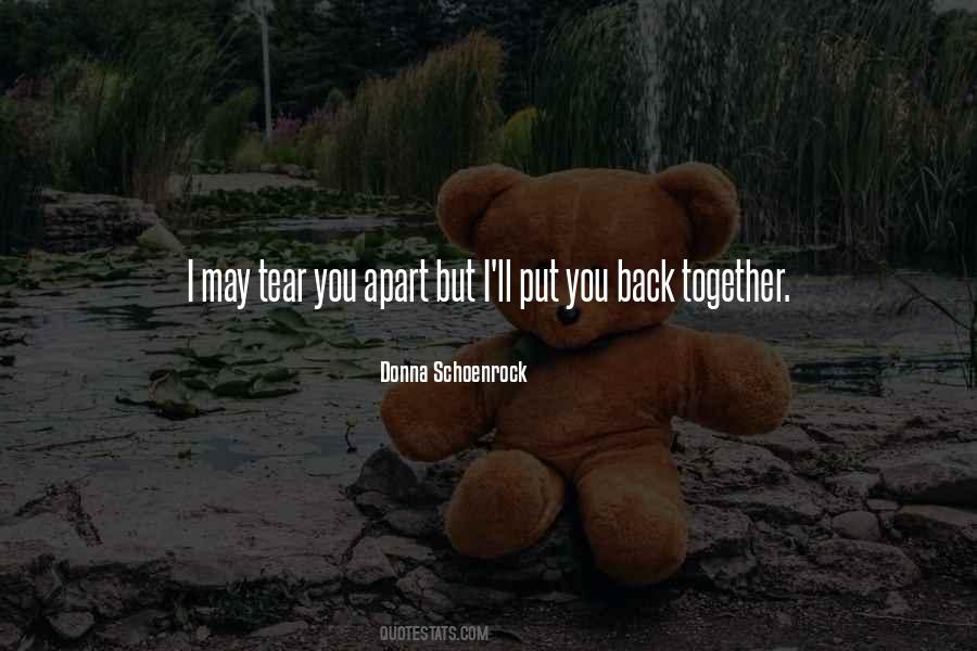 Together But Apart Quotes #880228