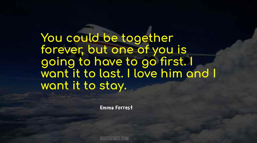 Together Forever Love Quotes #537498