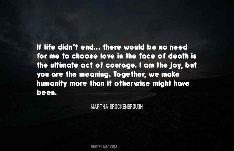 Together Until The End Quotes #62291