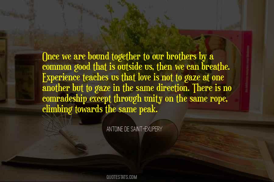 Together We Are One Love Quotes #1136345
