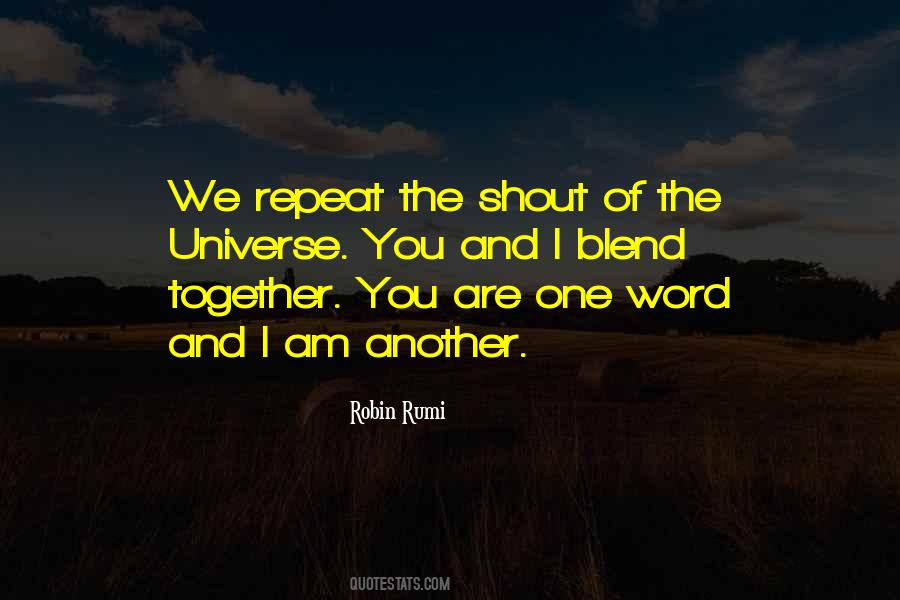 Together We Are One Love Quotes #779165