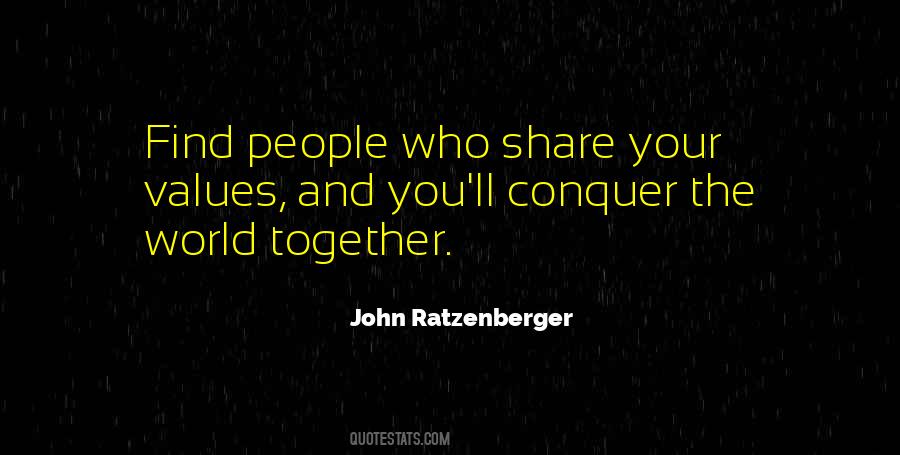 Together We Can Conquer Quotes #146728