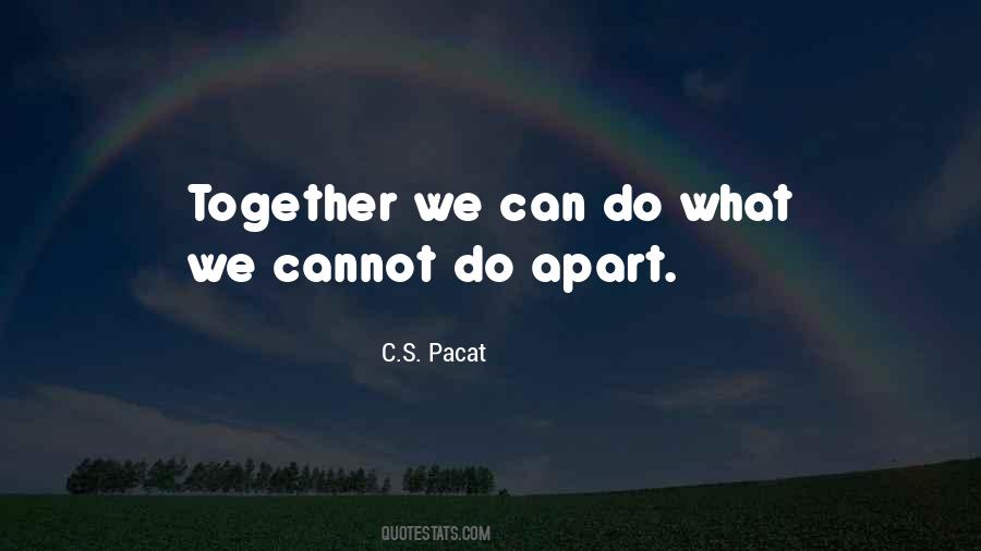 Together We Can Quotes #422024