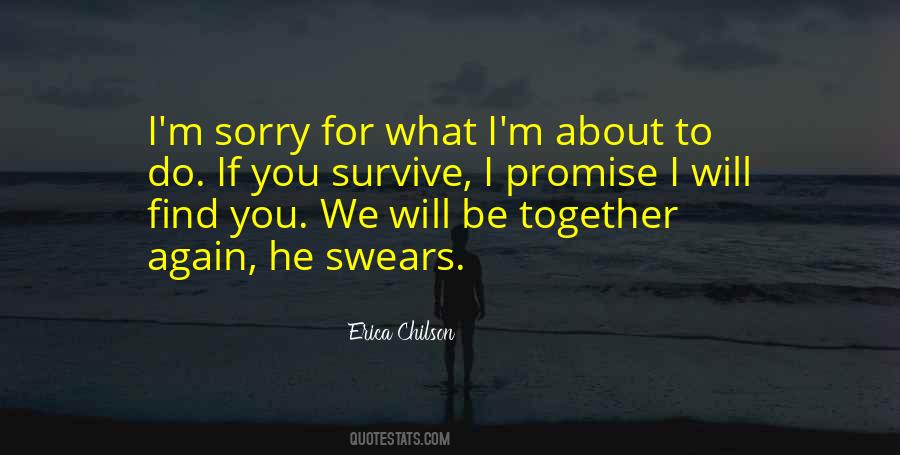 Together We Will Survive Quotes #303468