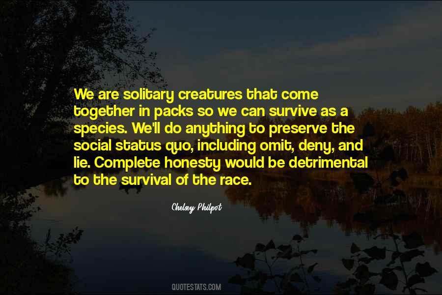 Together We Will Survive Quotes #472060