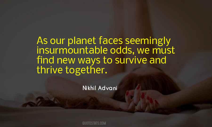 Together We Will Survive Quotes #941458