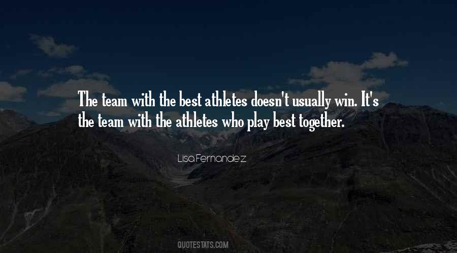 Together We Win Quotes #950141