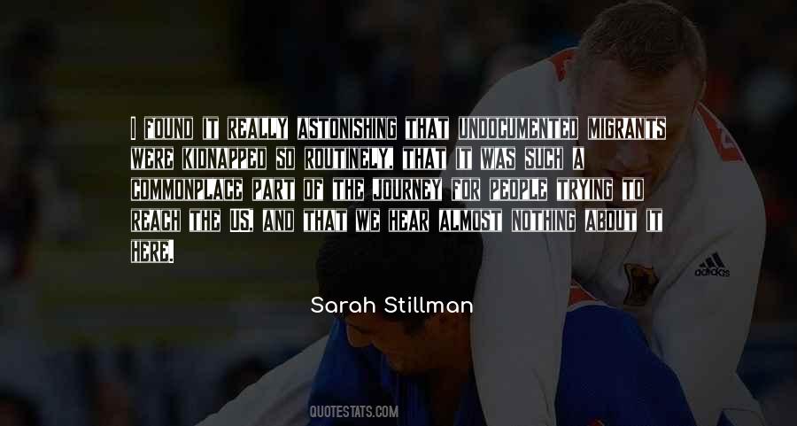 Quotes About Stillman #468878