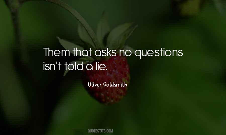 Told Lie Quotes #608682