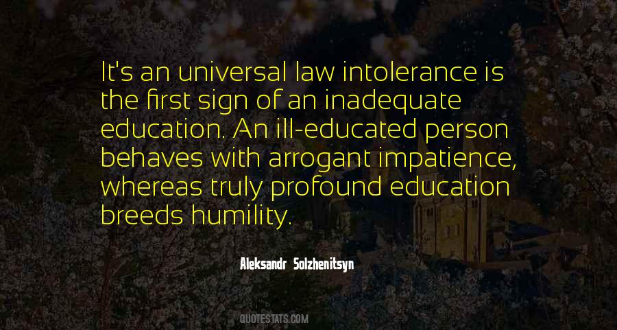 Tolerance Intolerance Quotes #1292816