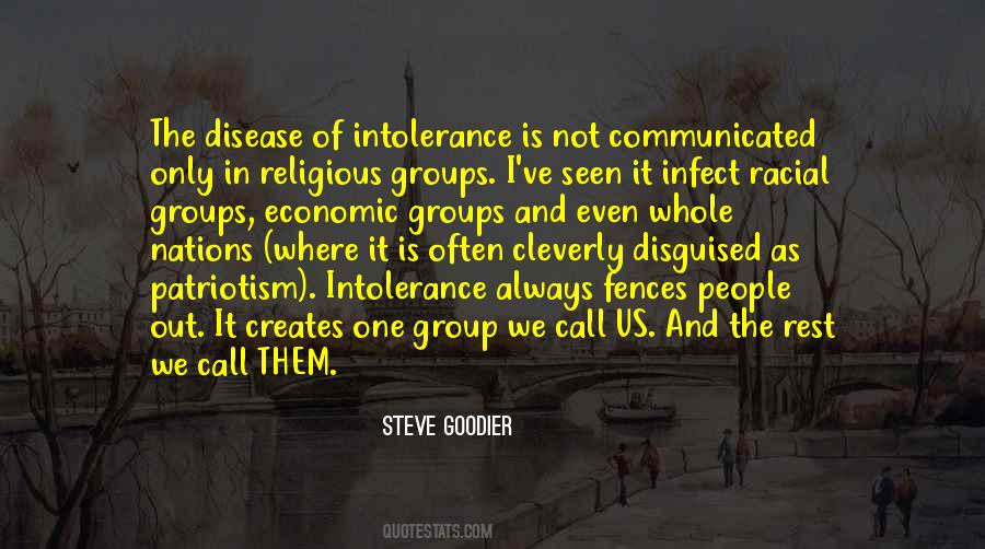 Tolerance Intolerance Quotes #372108