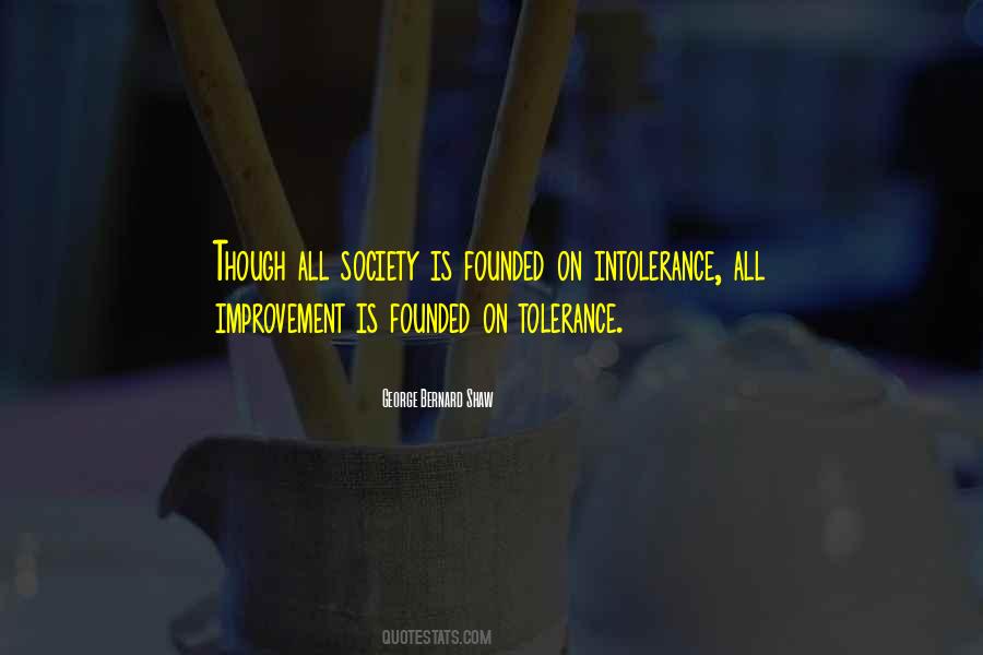 Tolerance Intolerance Quotes #720950