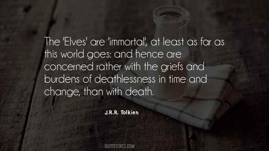 Tolkien Elves Quotes #1054020