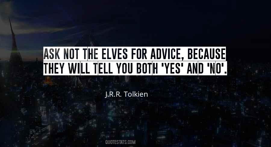 Tolkien Elves Quotes #411102