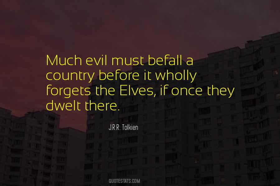 Tolkien Elves Quotes #950755