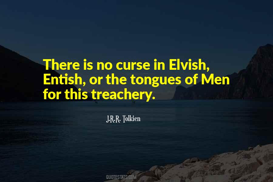 Tolkien Elvish Quotes #1254885