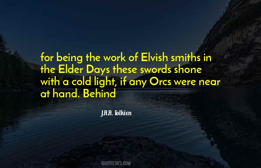 Tolkien Elvish Quotes #279359