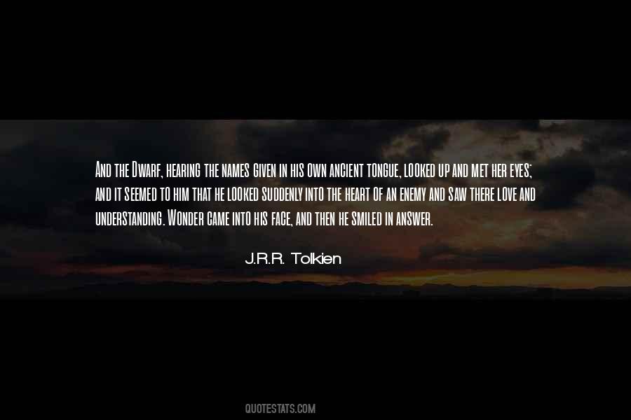 Tolkien Love Quotes #1513985