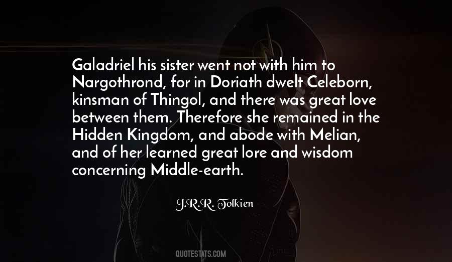 Tolkien Love Quotes #1759051