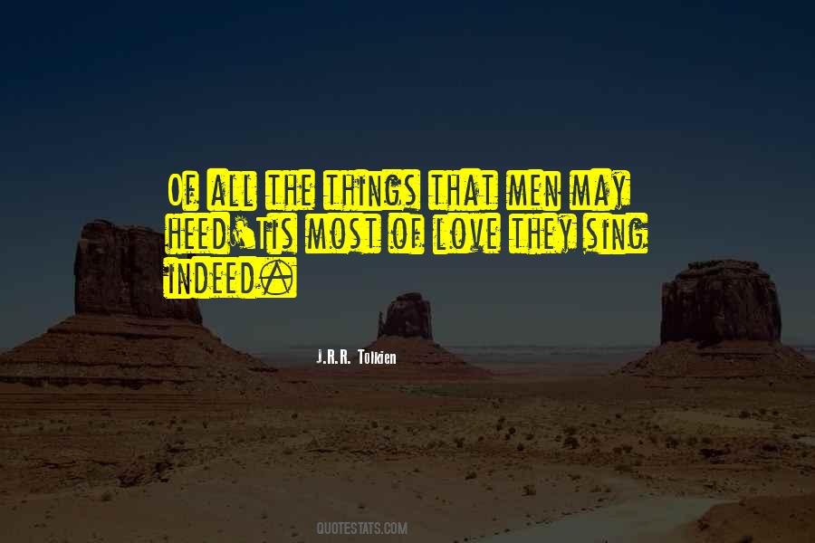 Tolkien Love Quotes #449546