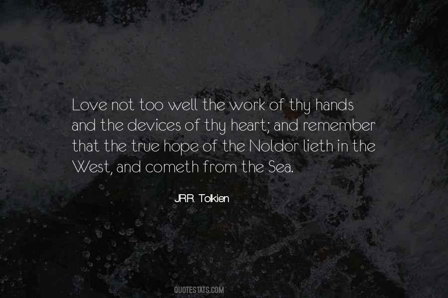 Tolkien Love Quotes #619749