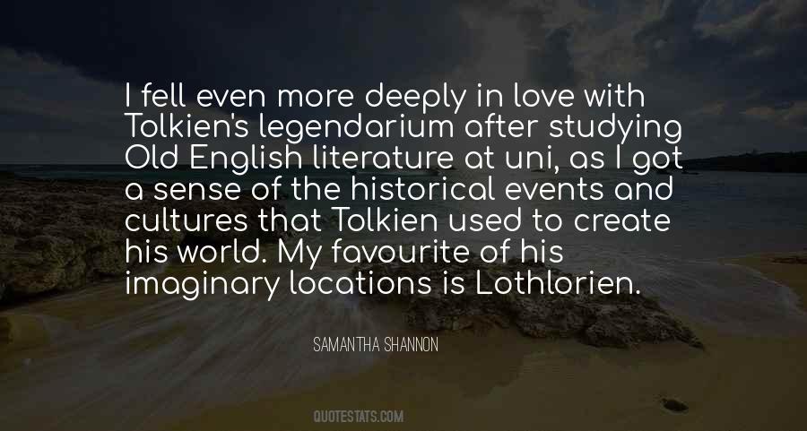Tolkien Love Quotes #932461