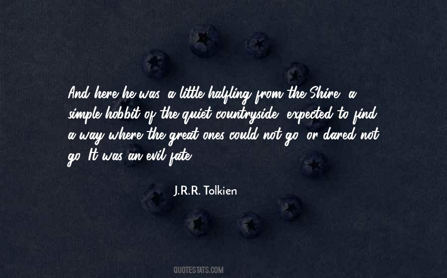 Tolkien Shire Quotes #1281042